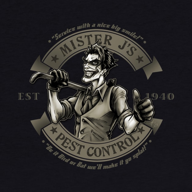 Mister J's Pest Control - SEPIA by Evil_Genius_Pro